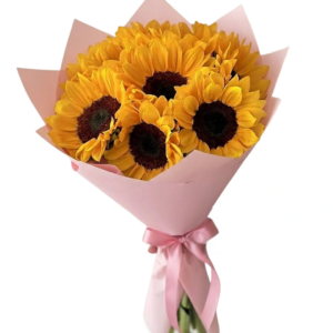 Ramo de 10 Girasoles